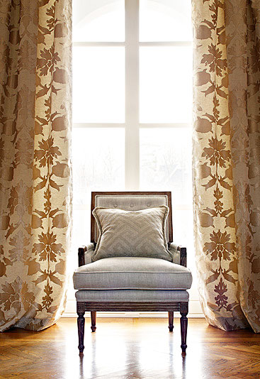 Schumacher Custom Drapery at DrapeStyle